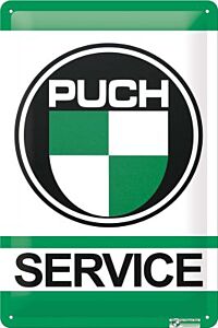Blechschild "PUCH SERVICE"
