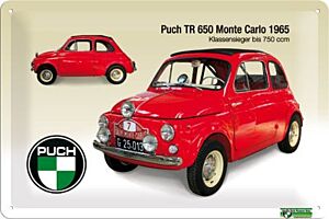 Blechschild "STEYR-PUCH 650"