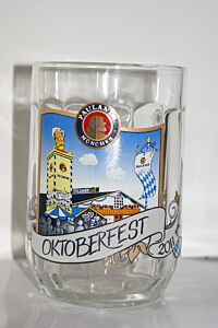 Glaskrug 0,5 l - Paulaner Oktoberfest 2011