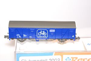 ÖBB Fahrradwagen Gbkks-vx  "Die Bahn fährt Rad"