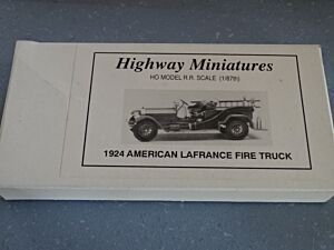 American LaFrance Fire Truck 1924