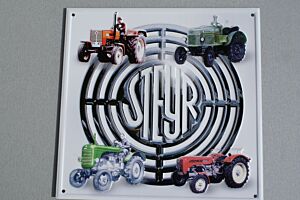 Blechschild "STEYR"