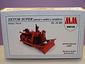 Zetor Super P mit Räumschild