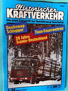 Historischer KRAFTVERKEHR 6/88