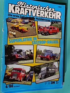Historischer KRAFTVERKEHR 4/86