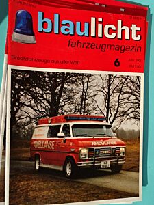 blaulicht fahrzeugmagazin 6/1991