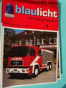 blaulicht fahrzeugmagazin 7/1991