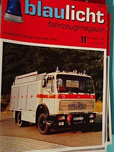 blaulicht fahrzeugmagazin 11/1991
