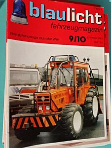 blaulicht fahrzeugmagazin 9,10/1990