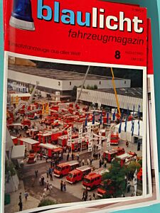 blaulicht fahrzeugmagazin 8/1990