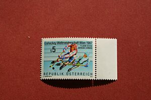 EISHOCKEY - Weltmeisterschaft WIEN 1987