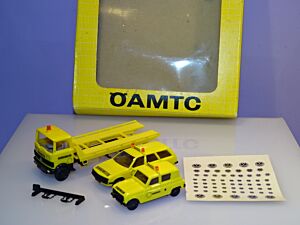 ÖAMTC Set - MB-Opel Rekord Caravan-Renault R4