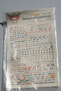 Rallye-Abziehbilder