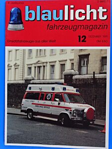 blaulicht fahrzeugmagazin 12/1991