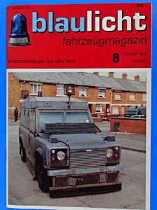 blaulicht fahrzeugmagazin 8/1992