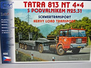 Tatra 813 NT 4x4 mit Tieflader