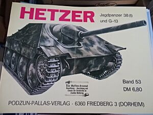 HETZER - Jagdpanzer 38 und G - 13-Band 53