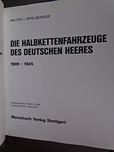 Die Halbkettenfahrzeuge des deutschen Heeres 1909-1945