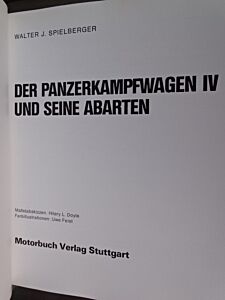 Der Panzerkampfwagen IV und seine Abarten