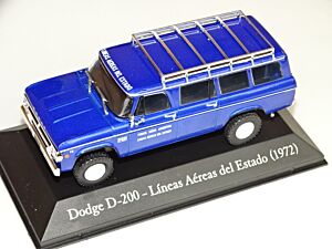 Dodge D200 (1972) Líneas aéreas del estado