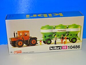 Mercedes Benz Traktor und Köhler - Silo-Anhänger