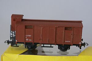 gedeckter Güterwagen G 10 mit Bremserhaus