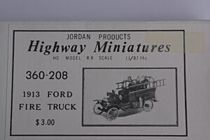 Ford 1913 Fire Truck