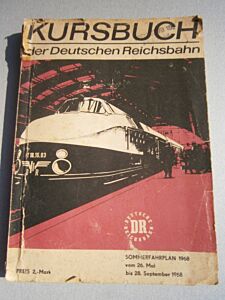 Kursbuch der Deutschen Reichsbahn