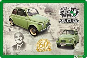 Blechschild "STEYR-PUCH 500"