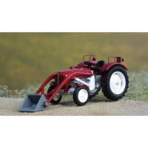 Steyr 190 mit Frontlader rot