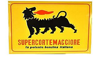 Blechschild AGIP 34x26 cm