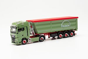 MAN TGX GX 18.450 Stahlmulden-Sattelzug