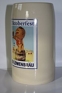 Bierkrug 0,5 l - Löwenbräu Oktoberfestbier