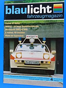 blaulicht fahrzeugmagazin 4/1984