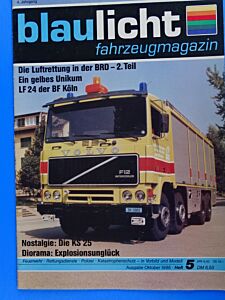 blaulicht fahrzeugmagazin 5/1986