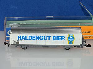SBB Schiebewandwagen Hbis vxy "HALDENGUT BIER"