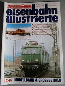 eisenbahn illustrierte 12/1992