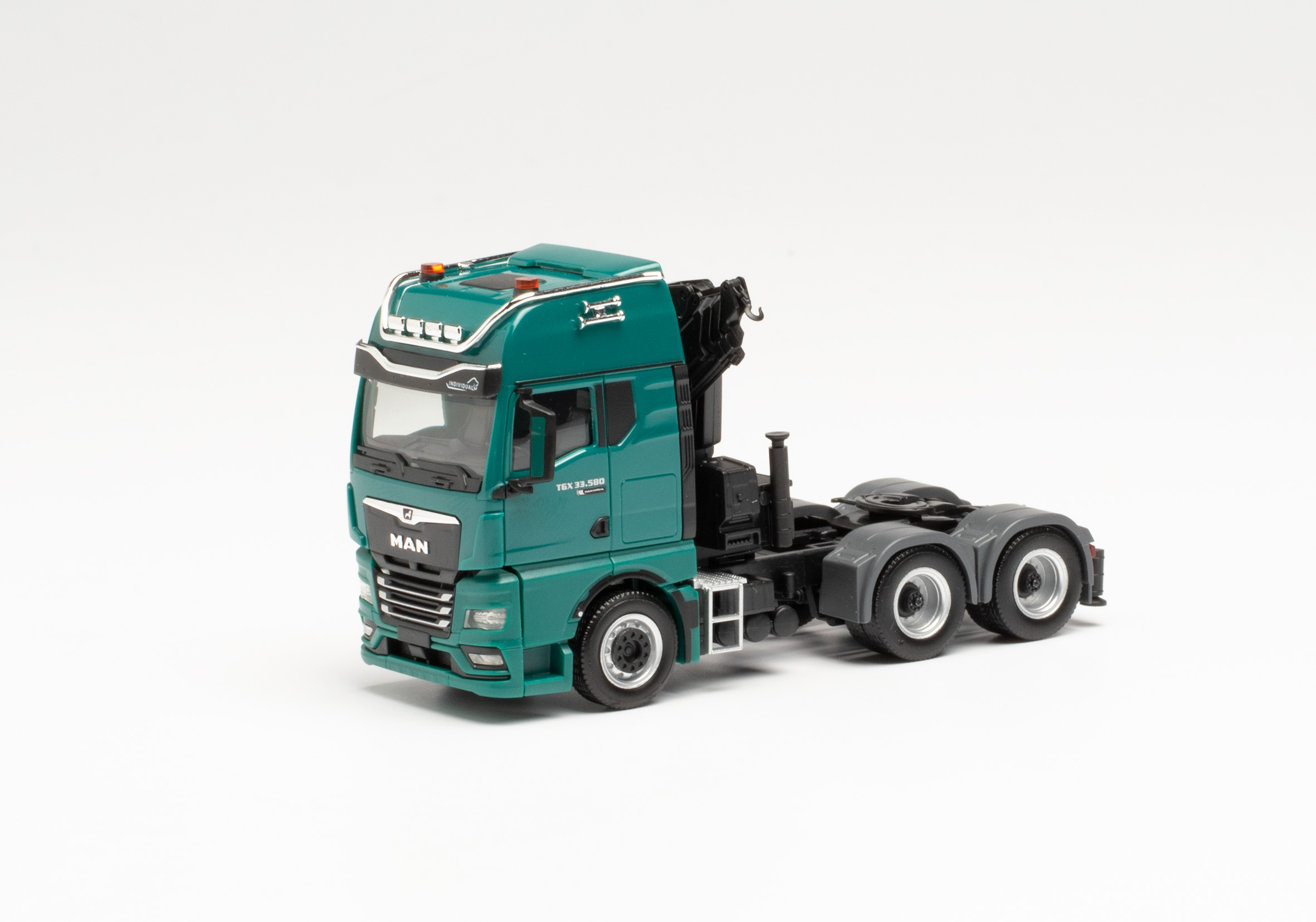 専用 1/87 herpa scania R13 MAN TGX herpa Truck Model Man TGX GX 6x4 Tractor with Loading Crane
